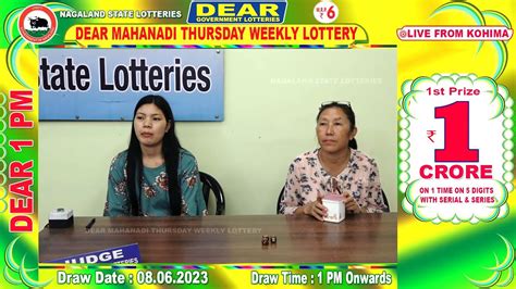 morning lottery live video|DEAR LOTTERY .